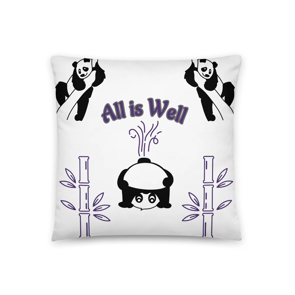 Flatulent Panda Pillows