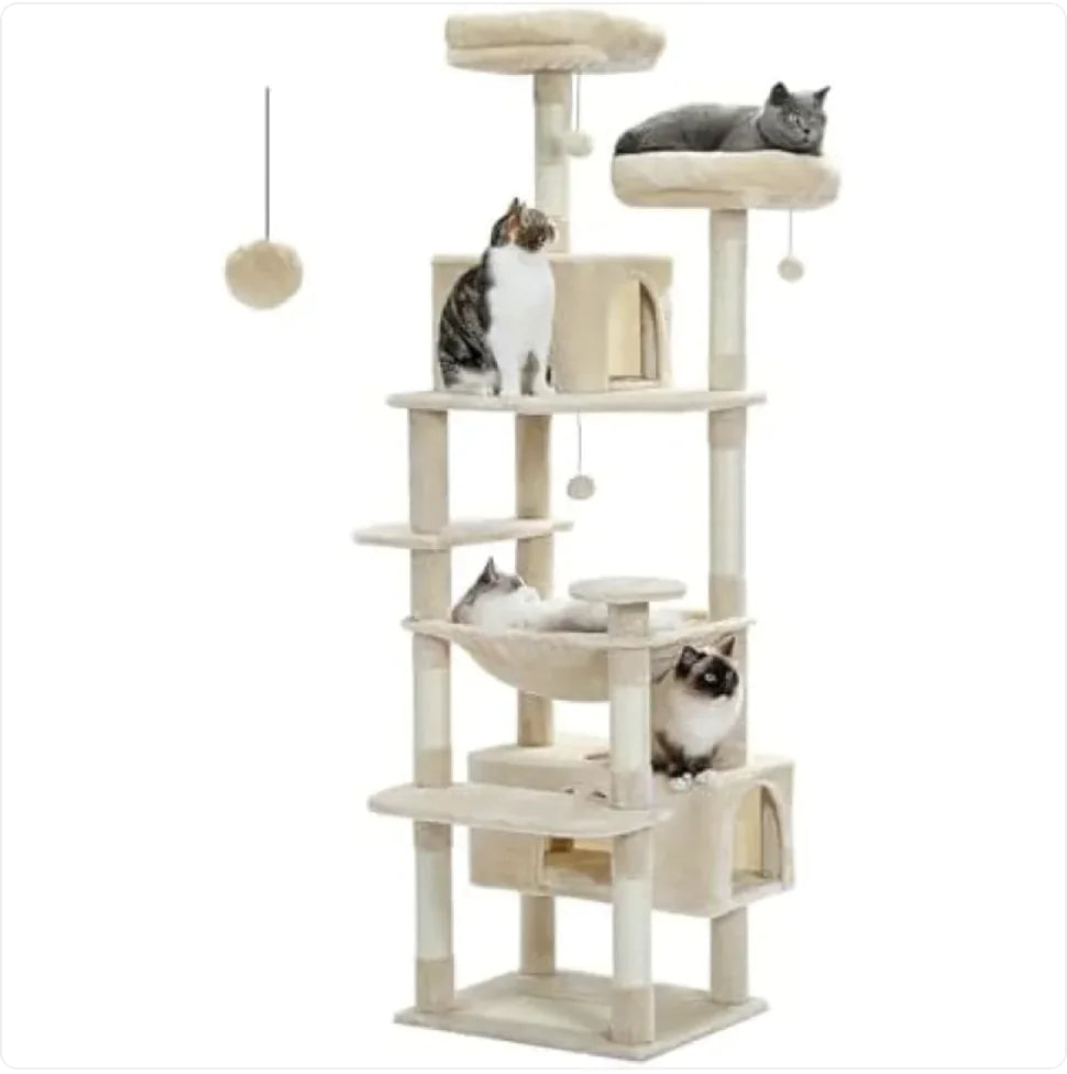 Minimalist MDF Cat Climbing Frame